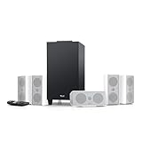 Teufel CONSONO 35 Concept - 5.1 Surround Soundsystem, Komplettsystem Heimkino mit integriertem AV-Receiver, Bluetooth, Dolby Audio, USB-C-Soundkartenfunktion, HDMI ARC CEC - weiß