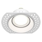 MAYTONI DECORATIVE LIGHTING Moderne Einbauleuchte Dot 1xGU10 excl. aus Aluminium Farbe 10W für Küche, Schlafzimmer, Wohnzimmer, Esszimmer, Lobby