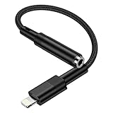 iPhone Adapter kopfhöreranschluss【Apple MFi Certified】 iPhone Aux Adapter Audio Kabel Buchse Adapter Dongle Aux Kopfhörer Konverter Kompatibel mit iPhone 14 13 12 11 XR XS Max X 8 7 6 iPad