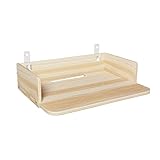 KIZQYN Beamer Ständer Projektorhalterung aus massivem Holz, perforiertes, kostenloses Tablett, Regal, Projektor, for Aufhängen, Wandhalterung, Projektionsständer Projektorständer (Size : M)