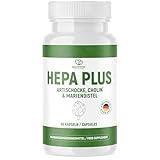 Hepa Plus Kapseln | mit ARTISCHOCKE, CHOLIN & MARIENDISTEL | 60 Kapseln pro Dose