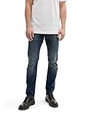 Denim TOM TAILOR Herren Piers Slim Jeans, 10282 - Dark Stone Wash Denim, 36W / 34L