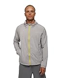 DANISH ENDURANCE Windbreaker-Jacke mit Kapuze & Zipper für Herren L Grau