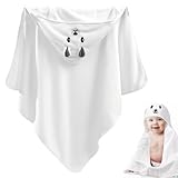 EIOURVY Kapuzenhandtuch, Babybadetuch, Babybademantel, weiches, saugfähiges Badetuch, Babywaschlappen/Babyhandtuch für 0-5 Jahre