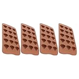 Veemoon Silikon Schokoladenformen 15 Stück mit Kacka Motiv Flexible Süßigkeiten und Pralinenformen für Backofen Gefrierschrank Leicht Entnehmbar Vielseitig für Desserts und Eiswürfel