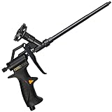 Schaumpistole - Teflonbeschichtete Bauschaum Präzisionspistole - Kein Verstopfen, Leichte Reinigung Dichtungs- & Bauschaumpistole für PU Schaum & Montageschaum von FOME FLEX