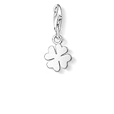 Thomas Sabo Damen Charm-Anhänger Kleeblatt Charm Club 925 Sterling Silber 0884-001-12