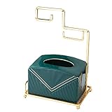 SDFGBNJK Taschentuchbox mit Ablage Oben, für Haushalt, Büro, Tisch, Würfel, mit Schmuckhalter,1