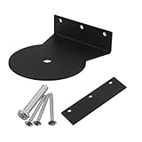 PEPLAYTAL Katzenbaum Wandhalterung Ersatzteile Edelstahl Befestigungswinkel für Kratzsäulen Stabiler Katzenkratzbaum Befestigungswinkel Kompatibel Langlebig Einfache Installation