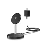 Magnetische, kabellose Mag-Safe-Ladestation, langes USB-C-Kabel, MagSafe, stabiler Ladeständer, Apple Magsafe Wireless Station/Pad, schnelles Aufladen für iPhone 16 Pro/16 Plus/16 Pro Max/15/14/13/12