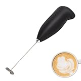 Elektrischer Kaffeemixer – Kaffeeschaumbereiter | Elektrischer Kaffeerührer Getränkemixer Schneebesen | Milchaufschäumer, Edelstahl-Kaffeemixer für heiße Schokolade, Cocktails, Protein-Shakes, Latte