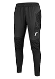 Reusch Unisex Kinder Contest Ii Pant Advance Junior Trainingshose, Schwarz/Silber, 134 EU