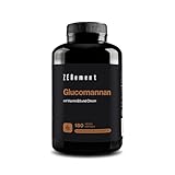 Glucomannan 4200 mg pro Tagesdosis mit Vitamin B3 und Chrom – Konjakwurzel-Faser – Zur Gewichtskontrolle – 180 Vegane Kapseln – Zenement