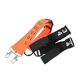 TOYANDONA 4 Stück Fußball Schiedsrichter Kettenclip Nylon Verstellbar Rutschfest für Spielfeldmarkierung Schiedsrichterzubehör Training Spieltag Zubehör