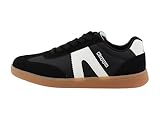 Supremo - Kappa Damen 95K0312001 Sneaker, Black-White, 39 EU