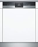 Siemens SN53HS60AE iQ300 Teilintegrierter Geschirrspüler / D / 84 kWh / 13 MGD / Smart Home kompatibel via Home Connect / varioSpeed Plus / varioFlex Körbe