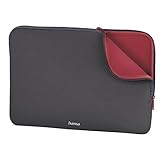 Hama Tasche für Tablet und Notebook bis 13.3 Zoll (Tablettasche, Laptoptasche für Notebook, Tablet, iPad, iPad Pro, MacBook, Surface bis 13,3 Zoll, Hülle, Case, Laptophülle, Sleeve) grau