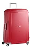 Samsonite S'Cure - Spinner M Koffer, mit 4 Rollen, 69 cm, 79 L, Rot (Crimson Red)