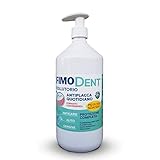 Fimodent tägliche Anti-Plaque Mundspülung - Chlorhexidin 0,05% und Fluorid - Täglicher Schutz vor Karies, entzündetem Zahnfleisch und Mundgeruch - 1000mL mit Frische-Spar-Spender