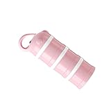 HAPINARY Milchpulverbox Babynahrungsspender Babynahrungsbehälter Für Säuglingssnacks Babysnackbehälter Babymilchpulverspender Milchpulverspenderetui Pp Rosa