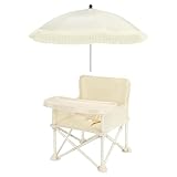 Kleinkind-Fütterstuhl, tragbarer faltbarer Sitzerhöhung für Baby, Camping-Strandstuhl für Baby, Kleinkind-Essstuhl, tragbarer Baby-Sitz, Picknick-Stuhl für den Außenbereich, Fütterungsstuhl für Babys
