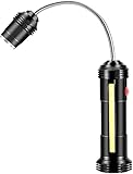 Ruisy Magnetische Grilllampe 360°Verstellbare BBQ Lampe Wiederaufladbar über USB