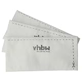 vhbw 3x Staubsaugerfilter kompatibel mit Miele S 2000 - S 2999, S 242 - S 256i, S 227 - S 240i Staubsauger - Abluftfilter Weiß
