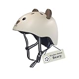 HUDORA Kinderhelm mit süßem Tier-Motiv - Bequemer Kleinkind-Helm in XXS/XS - Sicherer Fahrradhelm - Hochwertiger Kinder-Helm für Mädchen & Jungen - Ideal für Laufrad / Scooter & Fahrrad