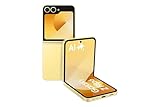 Samsung Galaxy Z Flip6 AI-Smartphone, Simlockfreies Handy ohne Vertrag, 256 GB Speicher, 50-MP-Kamera, Yellow, 3 Jahre Herstellergarantie