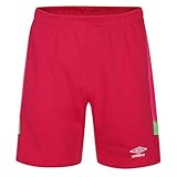 Umbro Torwarthose für Kinder mit Logo, Bright Rose/Anden-Tukan, 6-7 Jahre