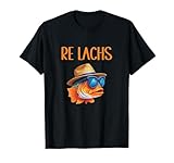 Re Lachs Lustiger Angler Spruch für Hobby Fischer und Angler T-Shirt