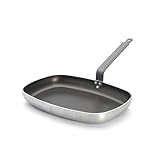 De Buyer - 8184.38 - Bratpfanne choc - Rechteckige fischpfanne, Schwarz
