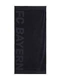 FC Bayern München Badetuch | Handtuch | Duschtuch | Grau | 180 x 90 cm | Fußball