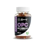 Asbirg OPC – Traubenkernextrakt 800 mg Gummibärchen mit Vitamin C – 60 Stück – Hochdosiert, Vegan, Glutenfrei, Halal – Antioxidativer Zellschutz & Immunsystem-Unterstützung – Asbirg Elements