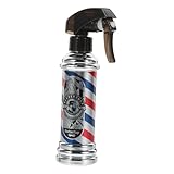 Baluue Sprühkessel haarspray got2be haarlack haar kur haarschampoo Friseursalon-Sprühgerät Sprühflaschen für ätherische Öle Abs Wassersprühflaschen Bewässerungssprüher das Haustier Silver
