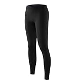 Smatstyle Kompressionshose Herren Sport Leggings Laufhose Lang Tight Atmungsaktiv Baselayer Leggings Trainingshose für Fitness Joggen Basketball (as3, alpha, x_l, regular, regular, Reines Schwarz)