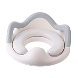 VICASKY 1Stk WC-Sitz-Waschmaschine Töpfchen Trainingssitz Töpfchen-Trainings-Toilettensitz Babytopf kinder wc kindertoilette Toilettentrainer-Ringe Töpfchen Sitz Plastik Weiß