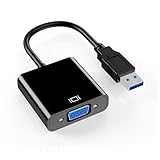GADAW Reise-USB-3.0-auf-VGA-Kabel, Konverter, Video-Adapter, Kabel für einfachen Anschluss an Displays und erweiterte Desktops