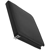 Münzalbum mit Reißverschluss, 360 Taschen, Sammelbuch mit 36 Fächern, Geldaufbewahrung, Organizer, Ordner, Münzsammlung, Schutzmappe