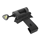 Wyerewel Taktische -Helmlampe, LED-Helmtaschenlampe, Aufladbare Helmlampen, Energiesparende, Taschenlampe, 3, Schwarz
