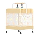 LeJump 110cm Trampoline for Kids Aged 1 to 8 Toddler Trampoline, Indoor Use, Includes Safety Enclosure Net and Anti-Skid Pad, Loading Capacity 80KG