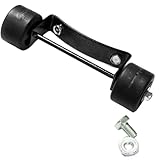 CALIBAN Universal Terrassenheizstrahler Rad Kit Terrassenheizstrahler Räder Halterung + Schwarze Räder Ersatz