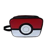Pokémon-Rucksack, weiß, Única, Pokeball Kulturbeutel