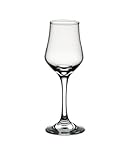 Sixby - Set 6 Stück - Grappa Gläser - Schnapsgläser mit Stiel - Spülmaschinenfest