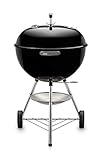 Weber Classic Kettle Holzkohlegrill, Schwarz (1341504), 57cm