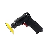 STRAFBRG 3-Zoll-Scheiben-Mini-Exzenterschleifer, Hochgeschwindigkeits-Poliermaschine, Druckluft-Schleifwerkzeug,Vielseitigkeit