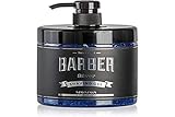BARBER MARMARA Shaving Gel SILVER - Herren Rasiergel Transparent 1000ml - für eine präzise Rasur der Bartkonturen (SILVER)