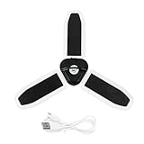 Supvox 1 Satz zusammenklappbares Notlicht Zelt Lichter Lampe Solarbetriebene Campinglaterne außen Bank led ligts led-light werkzeug kreatives Campinglicht Faltbares LED-Licht Abs Weiß