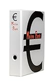 -Meine Bank- PVC Motiv Ordner A4 – Stabiler PVC-Ordner mit 2-Ring-Mechanik, Made in Germany, langlebiger Sammelordner für Dokumente und Unterlagen, kein Import