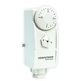 COMPUTHERM Anlegethermostat WPR-90GD, Thermostat für Heizungsanlagen und Kühlungssysteme, Thermostatregler mit Drehknopf, smarte Überwachung von Heizkreisen & Schutz vor Überhitzung